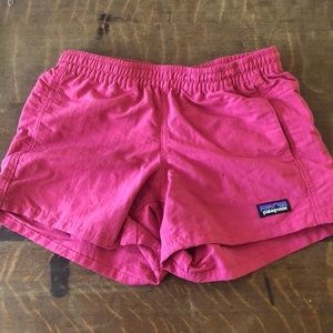 Patagonia Kids Baggies Shorts Pink Medium